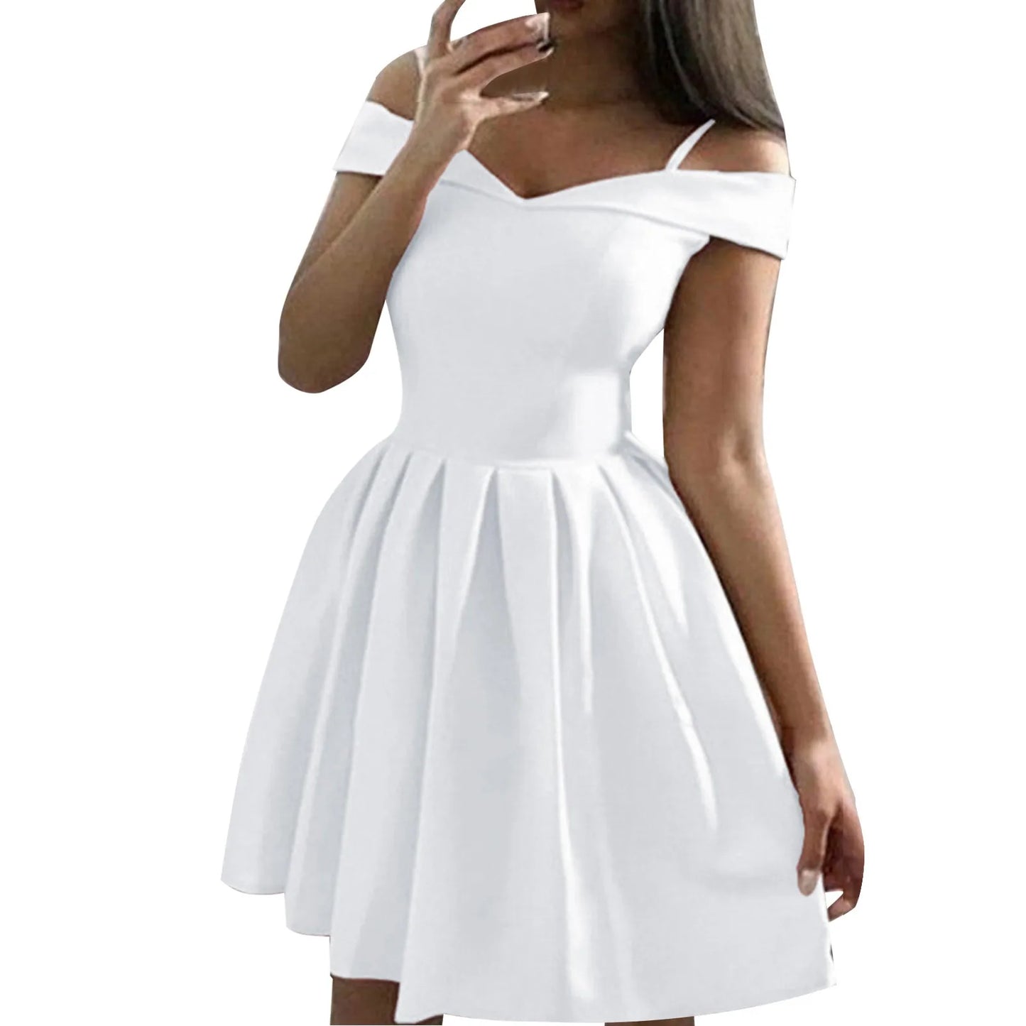 Short Sleeve Summer Party Dress